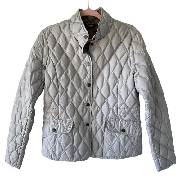 Eddie Bauer Jackets & Blazers - Eddie Bauer Womens Barn Chore Coat Quilted Goose Down Gray Size M Puffer Outdoor